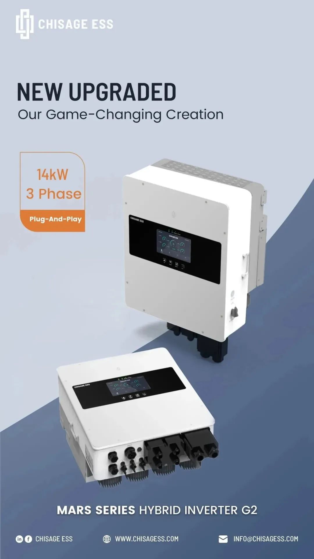 Welcome the Mars G2 Series Hot-Swap Inverter Era-2