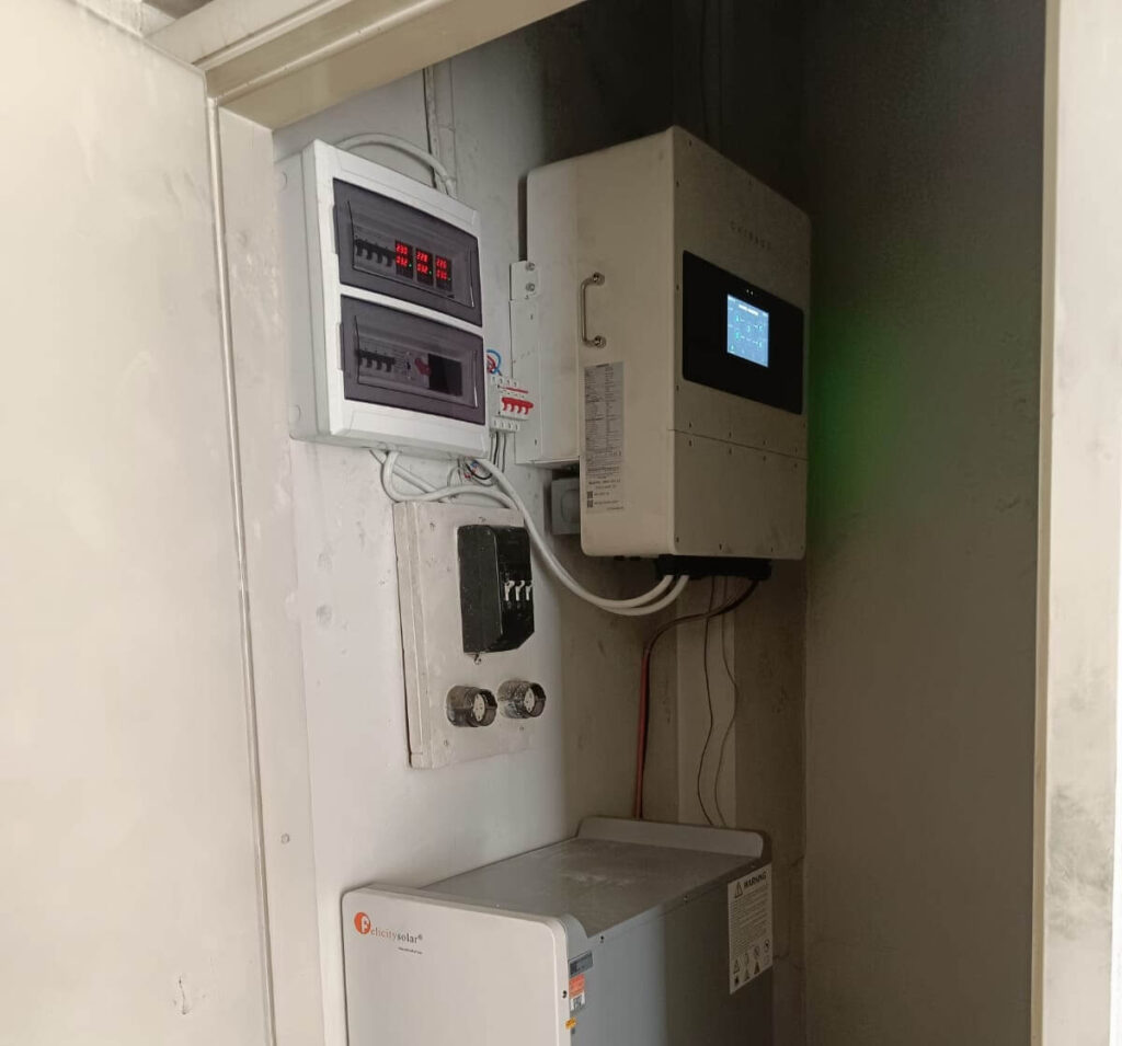 12kW-Solar-Energy-Storage-System-in-Lebanon